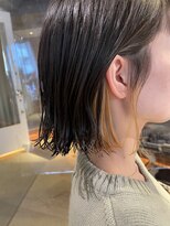 リディー(Lidee)&nbsp;guest snap ボブ×インナーカラー