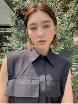 ナル(nalu.)&nbsp;ボブ / ミニボブ / オレンジベージュ