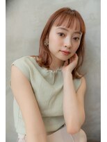 オースティン 門前仲町(AUSTIN)&nbsp;前髪かき上げイメチェンイヤリングカラーラベンダーカラーくびれ