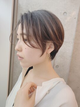 シロク センター南(SHIROKU) 大人丸みショートヘア