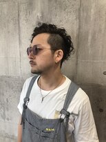 エンリッチヘア(enrich hair)&nbsp;刈り上げ×パーマ