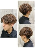 men's波パーマスタイル!