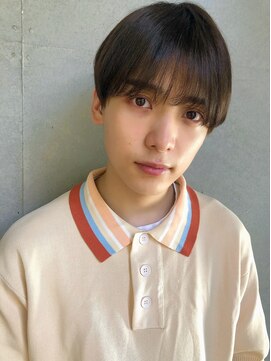 クーエフー(coo et fuu) 20代30代シースルーマッシュ韓国風 短髪