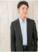COOLなヘーゼルベージュ刈り上げショートQ