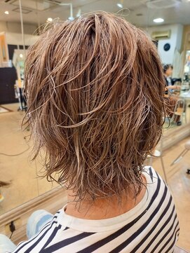 シャンプーボーイ 無造作ベージュ