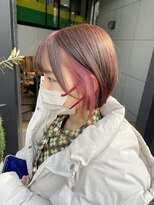 イースタイル 八事店(e style) 【sasaoka】ピンクインナーカラー