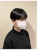 刈り上げマッシュショート