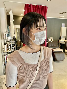 ニゲラ(Nigella) bob×インナーグレー