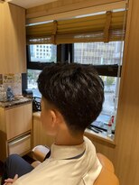ヘアーモードキクチ 日本橋三越前店 メンズバーバースタイル