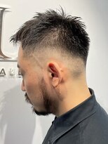 リバティシェアバーバー 銀座2nd(LIBERTY SHARE BARBER)&nbsp;スキンフェードコテパーマ濡れパンマッシュパーマ[銀座<理容室>]