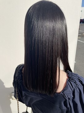 美容室 アイディー i-dee ストレートパーマ