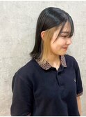 【tetote山口】ハイトーンカラー　イヤリングカラー