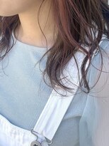 リトルガーデン(Little Garden)&nbsp;インナーカラー×ピンク☆イヤリングカラー/韓国ヘア◇20代30代