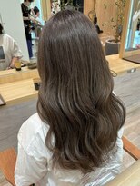 ボネッカ 鶴見(BONECCA)&nbsp;ナチュラルハイライト×ベージュカラー【柳澤優名】