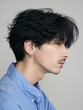 レタッチバイフィフス(RETOUCH by fifth) フェザーショートフェザーパーマスパイラルパーマセンターパート