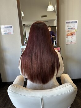 フローレント(Florent)の写真/20～40代女性を中心に圧倒的支持！ダメージを最小限に抑えたストレートで艶のあるナチュラルな美髪へ―。