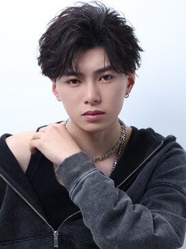 リップス 表参道店(LIPPS) 【フェザーパーマ】刈り上げショート センターパート