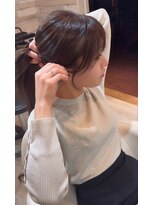 マーリャヘアー(mallia hair)&nbsp;レイヤースタイルレイヤーカットロングレイヤー小顔スタイル