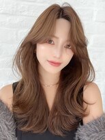 アマトウキョウ アユンチェ(AMA TOKYO×AYUNCHE)&nbsp;韓国スタイル/ナチュラルくびれヘア_くびれ巻き_レイヤーカット