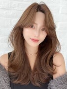 アマトウキョウ アユンチェ(AMA TOKYO×AYUNCHE) 韓国スタイル/ナチュラルくびれヘア_くびれ巻き_レイヤーカット