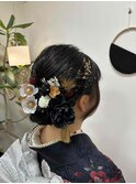 成人式ヘアセット＆着付け