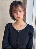 みねスタイル♪ 似合わせ ショート ボブ 30代 40代 小顔 新宿