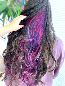 ヴァンカウンシル いわき店(VAN COUNCIL) バイオレットインナーカラー