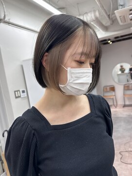 ヴェルダ 池袋店(verda) ブリーチ1回　ミルクティーベージュ/インナーカラー　haruto