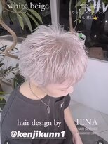 イエナ 渋谷(IENA)&nbsp;デザインカラーケアブリーチダブルカラーミルクティーベージュ