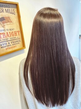 トリトンヘアー(TRITON HAIR)の写真/まっすぐすぎない美しく、指通り滑らかでシルクのような髪質を目指して♪お悩みをお気軽にご相談下さい！