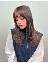 ヒール 銀座(heel)&nbsp;小顔に見せるワンホン＆韓国ヘア/顔周りレイヤーカット