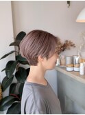 ハンサムショート/ニュアンスベージュ