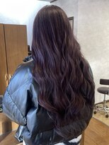 アンジェリカ&nbsp;ダブルカラーで作る暗めパープルカラー