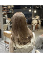 エッセ 大阪梅田茶屋町店(esse)&nbsp;【梅田】ブリーチなしダブルカラーで作るオリーブベージュ