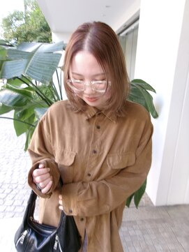 チクロヘアー(Ticro hair) @nkkn15 brown beige