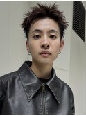 MEN’S HAIRブルーブラックシャドウパーマ