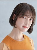 ワンカール小顔補正立体カットナチュラルブラウン