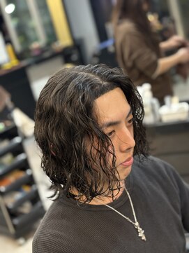 フランクスバーバーリザーブ 人形町店(FRANK’S BARBER RESERVE) スパイラルパーマ