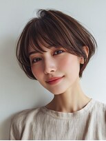 ロディーナコク 大口 新子安(rodina.coc)&nbsp;ピンクベージュ/アンブレラカラー/クールショート/前髪/大口子安