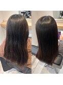 毛先のパサつきも自然な艶髪へ