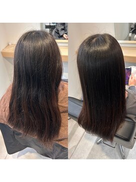 ボクノ 柏店(bokuno) 毛先のパサつきも自然な艶髪へ