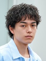 フィフス 大分(fifth)&nbsp;大分ルーズパーマシャドウパーマメンズカットラウンドマッシュ