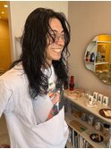 メンズロングパーマ