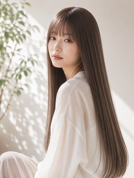 ra's 南行徳 髪質改善トリートメント&カラー 南行徳北口【10月1日オープン（予定）】の写真/【湿気・うねり改善】乾かすだけでサラサラが続く髪質改善縮毛矯正[南行徳]