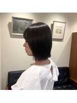 アルマヘアー(Alma hair by murasaki) ◎外ハネボブのアッシュブラウンカラー◎
