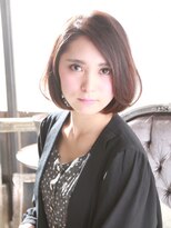 髪質改善と縮毛矯正の専門店 サンティエ(scintiller)&nbsp;【 scintiller】柔らかなストレートボブ