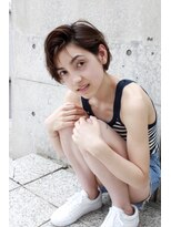 ビビト(bibito)&nbsp;bibito クールなかきあげバング　ショートへア