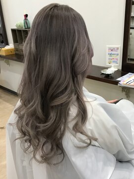 アゴーグ(agog) ホワイトグレージュ☆インナーラベンダー