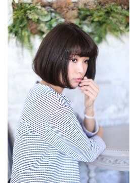 ミューズ 新瑞橋店(MUSE) ブラウン系 艶カラー ボブ