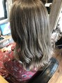 ラフィス ヘアーピュール 梅田茶屋町店(La fith hair pur)&nbsp;ブリーチしてからのグレージュは最高にキレイです